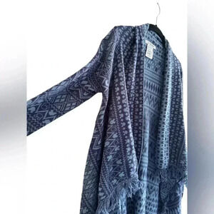 DISNEY MICKEY MOUSE long open front cardigan